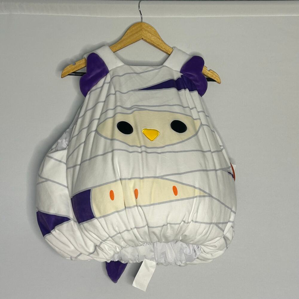 Squishmallows Holly Mummy Child Halloween Costume One Size Fits Most NWT